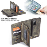 Custodia portafoglio in pelle per Samsung Galaxy S20 FE