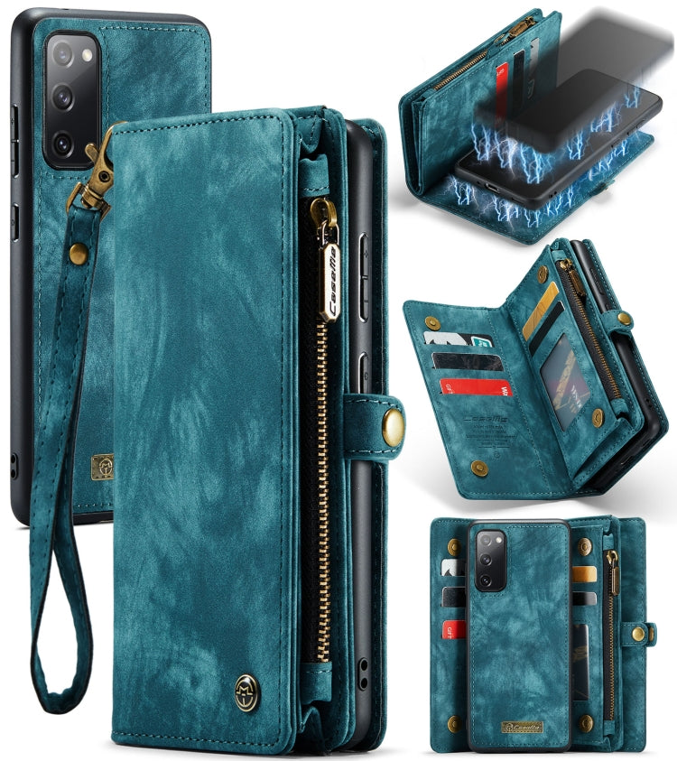 Custodia portafoglio in pelle per Samsung Galaxy S20 FE