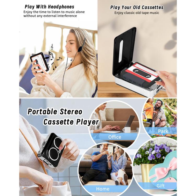 Convertitore da cassetta a MP3 con lettore e USB