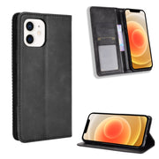 Custodia in pelle orizzontale per iPhone 12