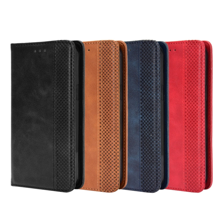 Custodia in pelle orizzontale con fibbia magnetica per iPhone 12