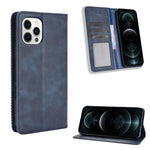 Custodia in pelle orizzontale con fibbia magnetica per iPhone 12