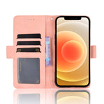 Custodia portafoglio in pelle per iPhone 12 Mini e 12 Pro