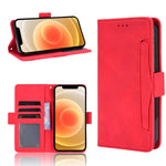 Custodia portafoglio in pelle per iPhone 12 Mini e 12 Pro