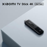 Xiaomi TV Stick originale di seconda generazione con processore Quad Core Cortex-A55, risoluzione 4K Ultra HD, Wi-Fi dual-band 6 e Google TV Stick, versione globale con Google Play., 2GB+8GB