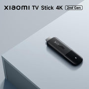 Xiaomi TV Stick originale di seconda generazione con processore Quad Core Cortex-A55, risoluzione 4K Ultra HD, Wi-Fi dual-band 6 e Google TV Stick, versione globale con Google Play., 2GB+8GB