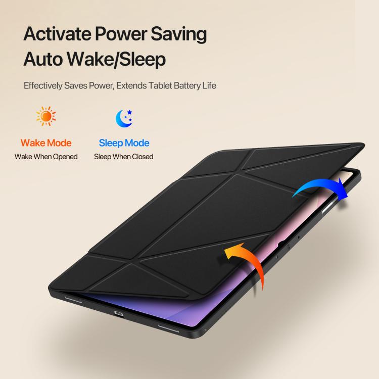 Custodia per tablet in PU + TPU serie DUX DUCIS Vers, For Galaxy Tab S12 Ultra / S11 Ultra, For Samsung Galaxy Tab A11+ / A9+, For Samsung Galaxy Tab S10 Lite/S10 FE, For Samsung Galaxy Tab S11, For Samsung Galaxy Tab S10 FE+                           ...