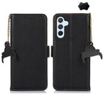 Custodia per telefono Mino in vera pelle con protezione RFID magnetica., For Galaxy S26 FE 5G, For Samsung Galaxy S26 5G