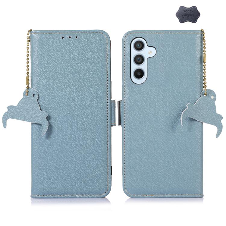 Custodia per telefono Mino in vera pelle con protezione RFID magnetica., For Galaxy S26 FE 5G, For Samsung Galaxy S26 5G