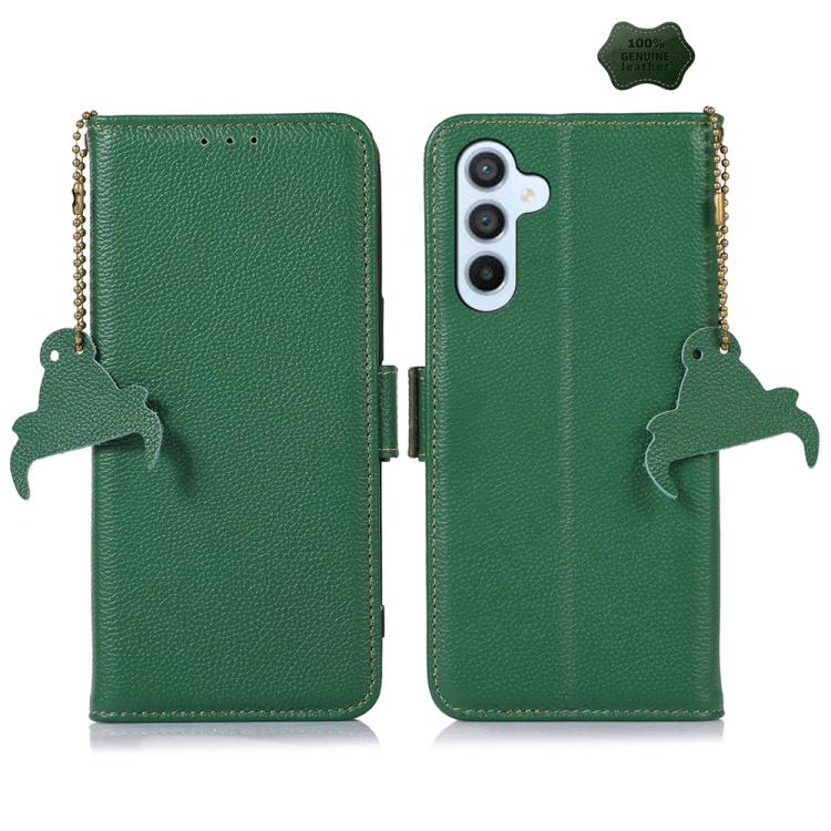 Custodia per telefono Mino in vera pelle con protezione RFID magnetica., For Galaxy S26 FE 5G, For Samsung Galaxy S26 5G
