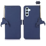 Custodia per telefono Mino in vera pelle con protezione RFID magnetica., For Galaxy S26 FE 5G, For Samsung Galaxy S26 5G