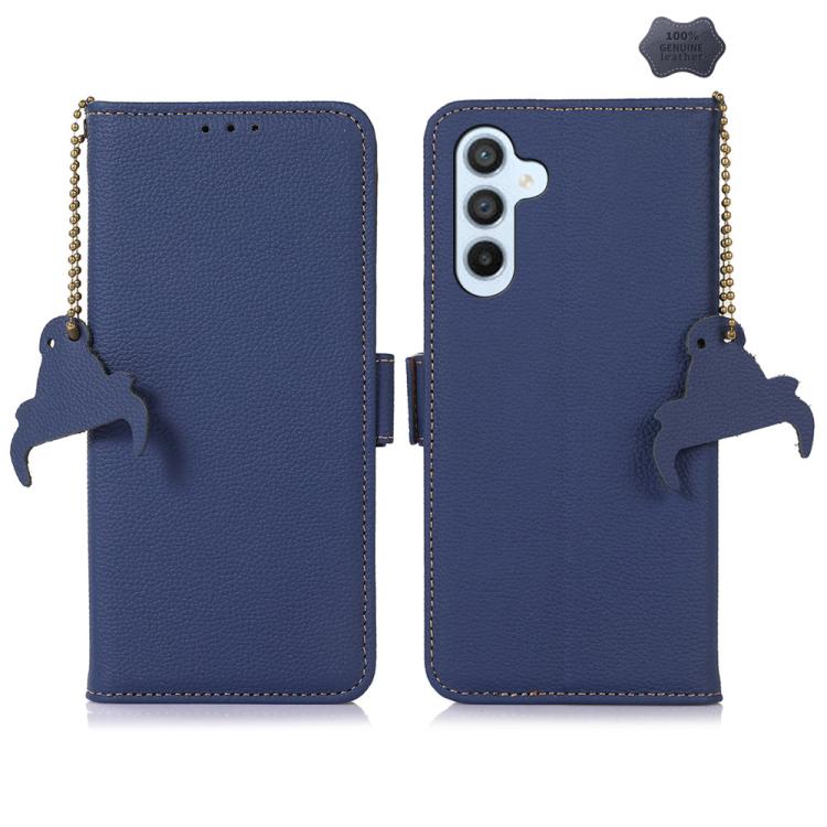 Custodia per telefono Mino in vera pelle con protezione RFID magnetica., For Galaxy S26 FE 5G, For Samsung Galaxy S26 5G