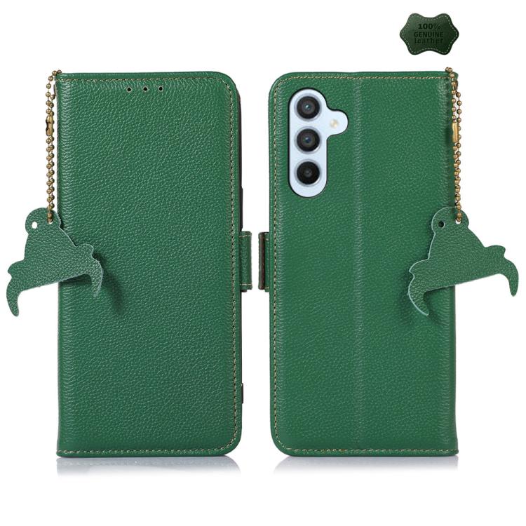 Custodia per telefono Mino in vera pelle con protezione RFID magnetica., For Galaxy S26 FE 5G, For Samsung Galaxy S26 5G