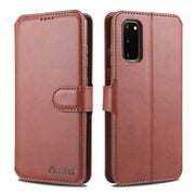 Custodia portafoglio in pelle per Samsung Galaxy S20 FE