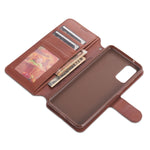 Custodia portafoglio in pelle per Samsung Galaxy S20 FE