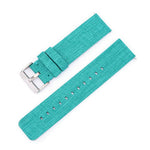 Cinturino per orologio in tela di nylon intrecciata con fibbia ad ardiglione in acciaio inossidabile., 12mm
