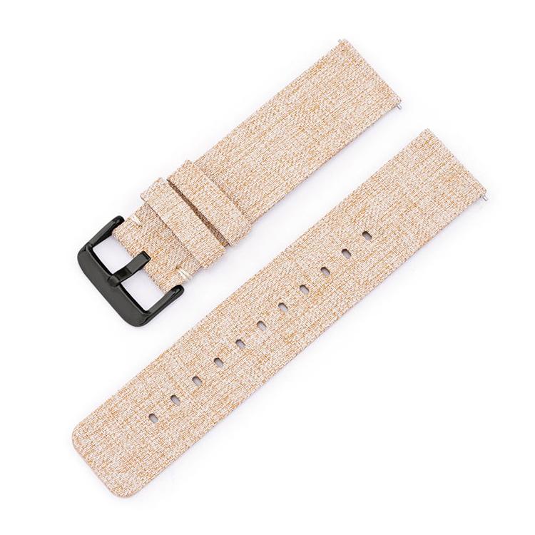Cinturino per orologio in tela di nylon intrecciata con fibbia ad ardiglione in acciaio inossidabile., 12mm