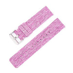 Cinturino per orologio in tela di nylon intrecciata con fibbia ad ardiglione in acciaio inossidabile., 14mm
