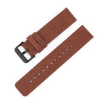 Cinturino per orologio in tela di nylon intrecciata con fibbia ad ardiglione in acciaio inossidabile., 14mm