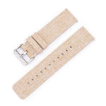 Cinturino per orologio in tela di nylon intrecciata con fibbia ad ardiglione in acciaio inossidabile., 16mm