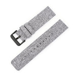 Cinturino per orologio in tela di nylon intrecciata con fibbia ad ardiglione in acciaio inossidabile., 16mm
