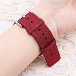 Cinturino per orologio in tela di nylon intrecciata con fibbia ad ardiglione in acciaio inossidabile., 12mm