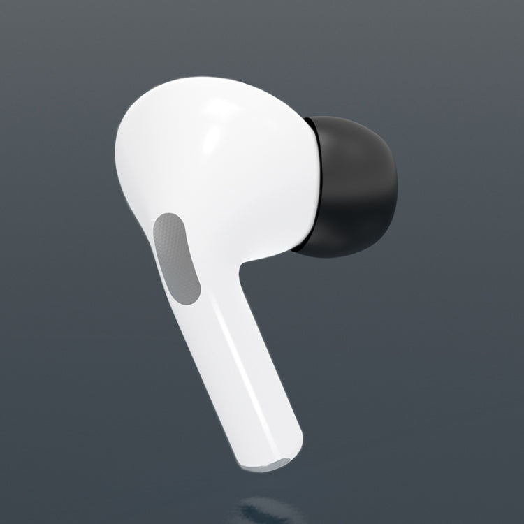 12 PCS Tappi per le orecchie in memory foam sostituibili per auricolari wireless per AirPods Pro, con scatola di immagazzinaggio, Memory Foam Black, Memory Foam Grey