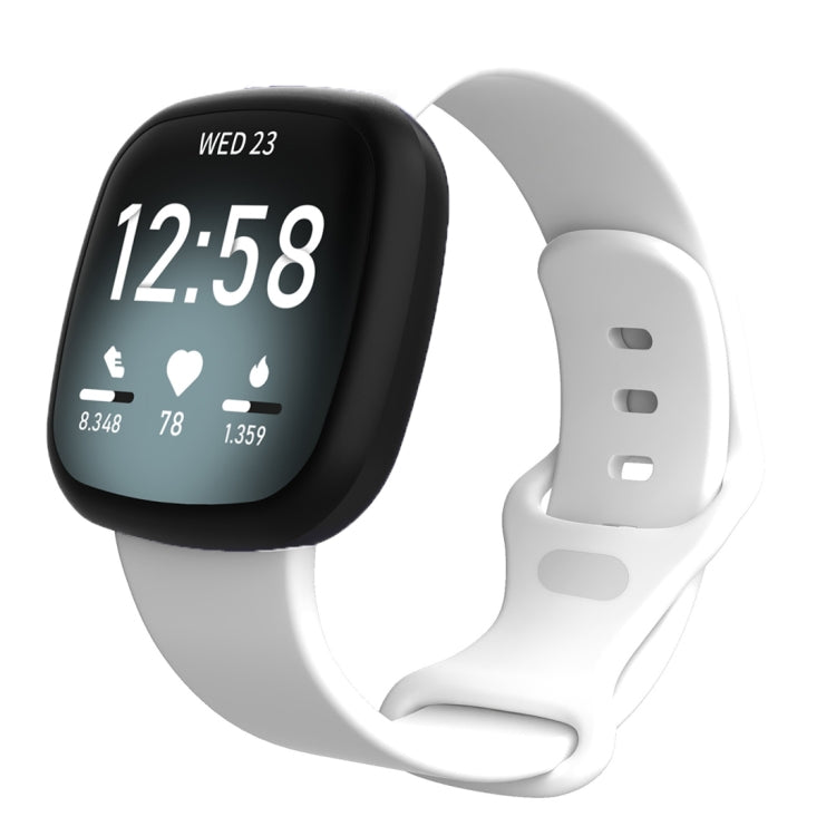Per cinturino di ricambio in silicone Fitbit Versa 3 / Sense, Size: L