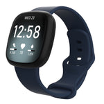 Per cinturino di ricambio in silicone Fitbit Versa 3 / Sense, Size: L
