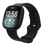 Per cinturino di ricambio in silicone Fitbit Versa 3 / Sense, Size: L
