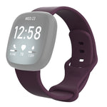 Per cinturino di ricambio in silicone Fitbit Versa 3 / Sense, Size: L