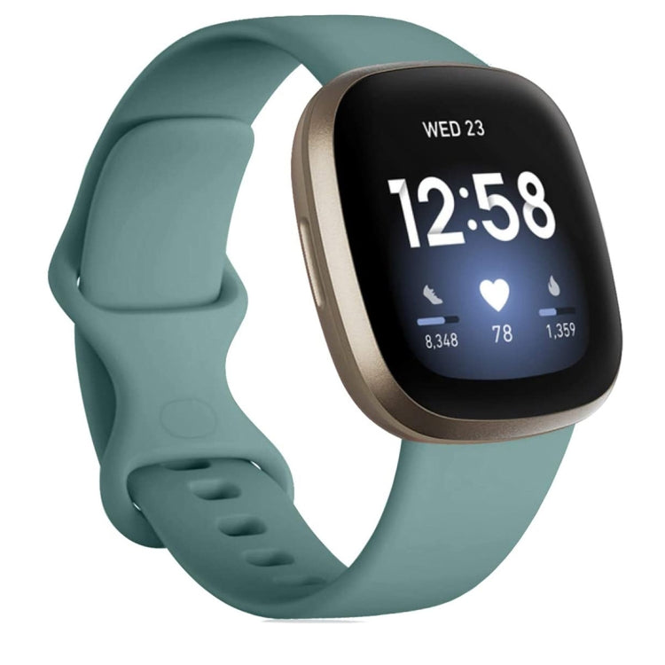 Per cinturino di ricambio in silicone Fitbit Versa 3 / Sense, Size: L