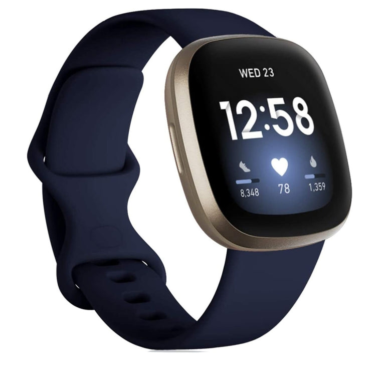 Per cinturino di ricambio in silicone Fitbit Versa 3 / Sense, Size: L