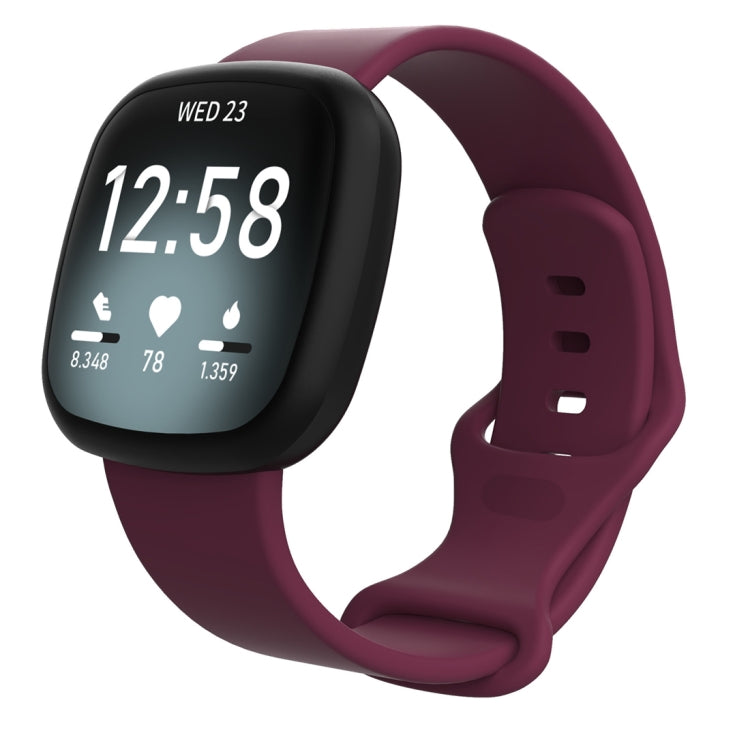Per cinturino di ricambio in silicone Fitbit Versa 3 / Sense, Size: L