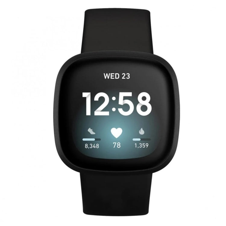 Per cinturino di ricambio in silicone Fitbit Versa 3 / Sense, Size: L