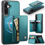 JEEHOOD J12 Esclusiva custodia per telefono con cerniera, protezione RFID e MagSafe, porta carte., For Samsung Galaxy A57 5G, For Galaxy A27 5G, For Samsung Galaxy A56 5G, For Samsung Galaxy A36 5G
