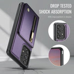 JEEHOOD J12 Esclusiva custodia per telefono con cerniera, protezione RFID e MagSafe, porta carte., For Samsung Galaxy A53 5G, For Samsung Galaxy A33 5G, For Samsung Galaxy A52 4G / 5G / A52s 5G, For Samsung Galaxy A51 4G