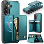JEEHOOD J12 Esclusiva custodia per telefono con cerniera, protezione RFID e MagSafe, porta carte., For Samsung Galaxy A57 5G, For Galaxy A27 5G, For Samsung Galaxy A56 5G, For Samsung Galaxy A36 5G