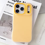 Custodia per telefono ibrida in PC e TPU con finitura opaca color gelatina, For iPhone 17 Pro Max, For iPhone 17 Pro