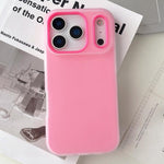 Custodia per telefono ibrida in PC e TPU con finitura opaca color gelatina, For iPhone 17 Pro Max, For iPhone 17 Pro