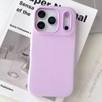 Custodia per telefono ibrida in PC e TPU con finitura opaca color gelatina, For iPhone 17 Pro Max, For iPhone 17 Pro