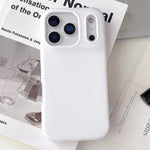 Custodia per telefono ibrida in PC e TPU con finitura opaca color gelatina, For iPhone 17 Pro Max, For iPhone 17 Pro