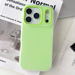 Custodia per telefono ibrida in PC e TPU con finitura opaca color gelatina, For iPhone 17 Pro Max, For iPhone 17 Pro