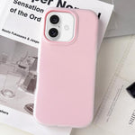 Custodia per telefono ibrida in PC e TPU con finitura opaca color gelatina, For iPhone 17, For iPhone Air