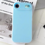 Custodia per telefono ibrida in PC e TPU con finitura opaca color gelatina, For iPhone 17, For iPhone Air