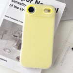 Custodia per telefono ibrida in PC e TPU con finitura opaca color gelatina, For iPhone 17, For iPhone Air