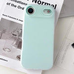 Custodia per telefono ibrida in PC e TPU con finitura opaca color gelatina, For iPhone 17, For iPhone Air