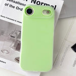 Custodia per telefono ibrida in PC e TPU con finitura opaca color gelatina, For iPhone 17, For iPhone Air
