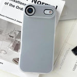 Custodia per telefono ibrida in PC e TPU con finitura opaca color gelatina, For iPhone 17, For iPhone Air