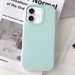 Custodia per telefono ibrida in PC e TPU con finitura opaca color gelatina, For iPhone 16 Plus, For iPhone 16